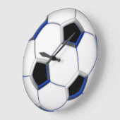 voetbal 10,75 inch grote klok (Hoek)