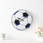 voetbal 10,75 inch grote klok (Huis)