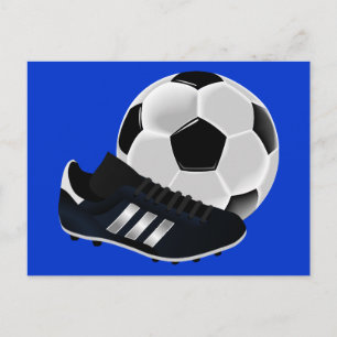 voetbal-155947 footballs footballs schokken briefkaart