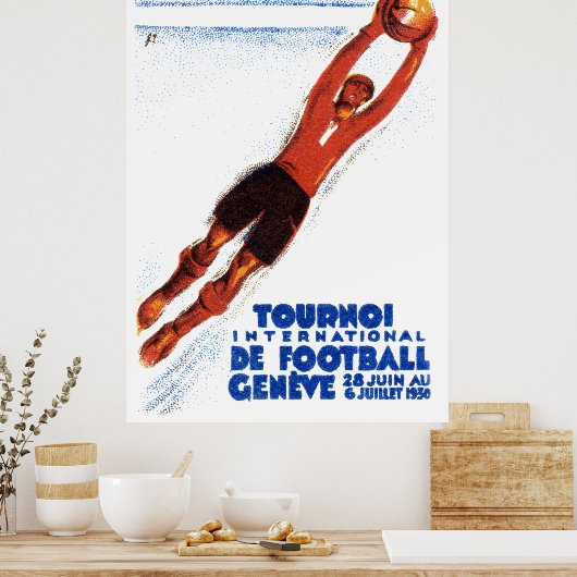Voetbal 1930 poster (Keuken)