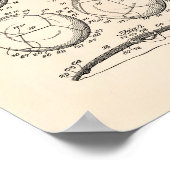 Voetbal 1932 Octrooikunst - Oude poster (Hoek)