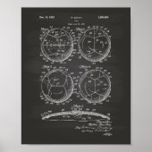 Voetbal 1932 Octrooikunst Poster (Voorkant)