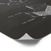 Voetbal 1996 Patent Art - Chalkboard Poster (Hoek)