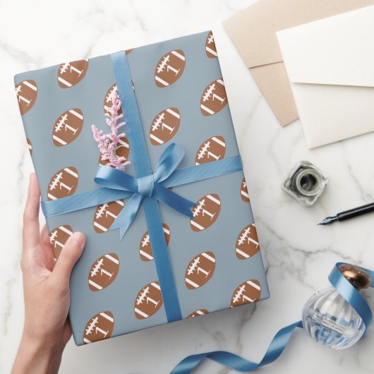 Voetbal 1e verjaardag cadeaupapier (Geschenken)