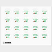 Voetbal 1e verjaardag ronde sticker (Vel)