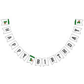 Voetbal 1e verjaardagsfeestje Gefeliciteerd met je Vlaggetjes (Alle)