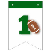 Voetbal 1e verjaardagsfeestje Gefeliciteerd met je Vlaggetjes (Eerste vlag)