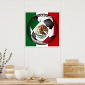 voetbal 2010 - Mexico Poster (Keuken)
