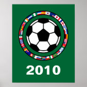 Voetbal 2010 poster (Voorkant)