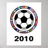 Voetbal 2010 poster (Voorkant)