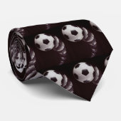 Voetbal 2010 stropdas (Opgerold)