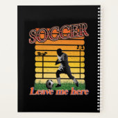 Voetbal 2021 laat me hier achter planner (Achterkant)