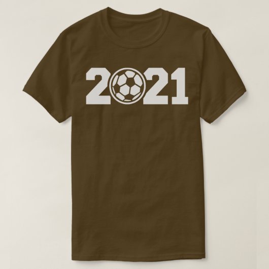 voetbal 2021 t-shirt (Design voorkant)