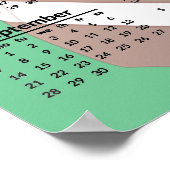 Voetbal 2025 Kalender Poster (Hoek)