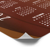 Voetbal 2025 kalenderposter poster (Hoek)