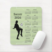 Voetbal 2026 Kalender Muismat (Met muis)