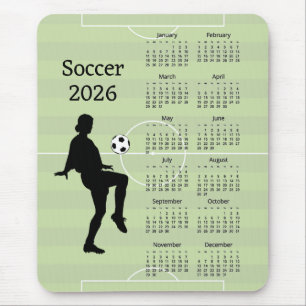 Voetbal 2026 Kalender Muismat