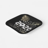 Voetbal 2026 Nieuwjaarsfeest Papieren Bordje (Gebogen)