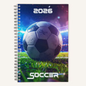 VOETBAL 2026 - NOTITIEBOEK (Voorkant)