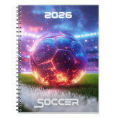 VOETBAL 2026 -  NOTITIEBOEK (Voorkant)