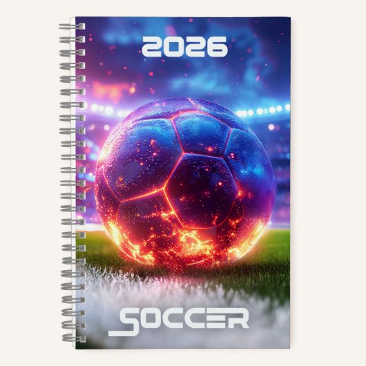 VOETBAL 2026 - NOTITIEBOEK (Voorkant)