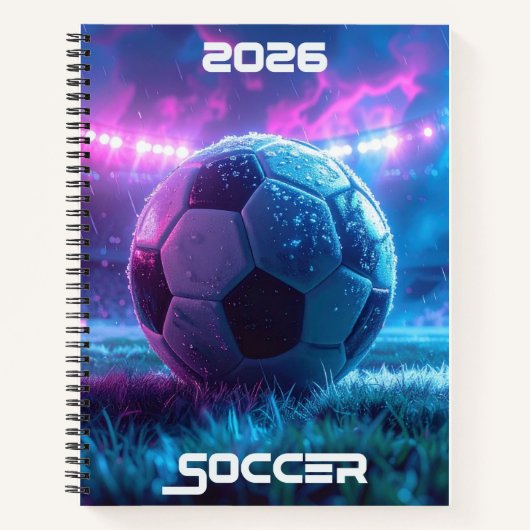 VOETBAL 2026 - NOTITIEBOEK (Voorkant)