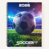 VOETBAL 2026 -  NOTITIEBOEK (Voorkant)