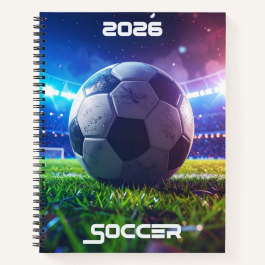 VOETBAL 2026 - NOTITIEBOEK (Voorkant)