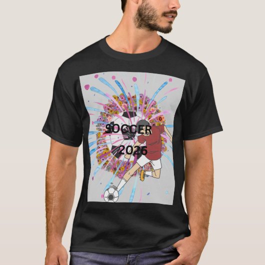 VOETBAL 2026 T-SHIRT (Voorkant)