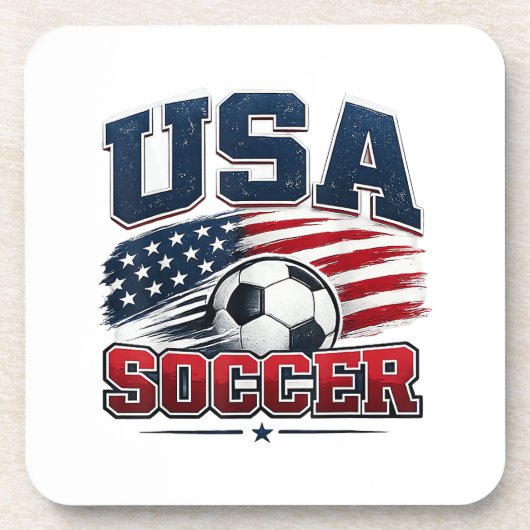 Voetbal 2026 Verenigde Staten Bier Onderzetter (Voorkant)