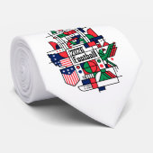 Voetbal 2026 Verenigde Staten, Canada, Mexico Foot Stropdas (Opgerold)