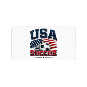 Voetbal 2026 Verenigde Staten Etiket