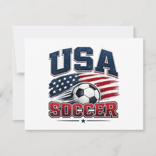 Voetbal 2026 Verenigde Staten Save The Date (Voorkant)