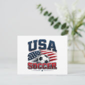 Voetbal 2026 Verenigde Staten Save The Date (Staand voorkant)