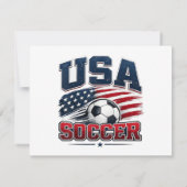 Voetbal 2026 Verenigde Staten Save The Date (Achterkant)
