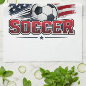 Voetbal 2026 Verenigde Staten Theedoek (Gevouwen)