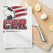 Voetbal 2026 Verenigde Staten Theedoek (Quarter Fold)