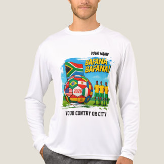 Voetbal 2026 voetbal SUDAFRICA Aangepaste naam & Tri-Blend Shirt