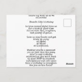 Voetbal 30e Verjaardagskaart met ballen op groen Briefkaart (Achterkant)