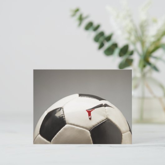 VOETBAL 3 BRIEFKAART (Staand voorkant)