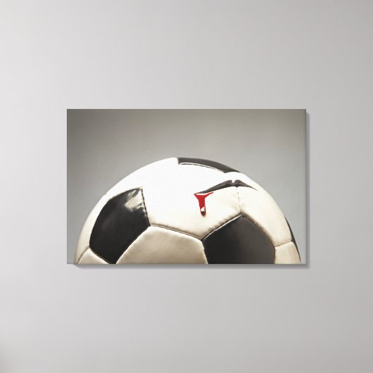 VOETBAL 3 CANVAS AFDRUK (Voorkant)