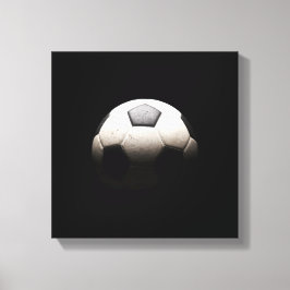 VOETBAL 3 CANVAS AFDRUK