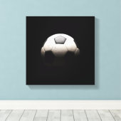 VOETBAL 3 CANVAS AFDRUK (Insitu (Houten vloer))