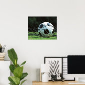 VOETBAL 3 POSTER (Thuiskantoor)