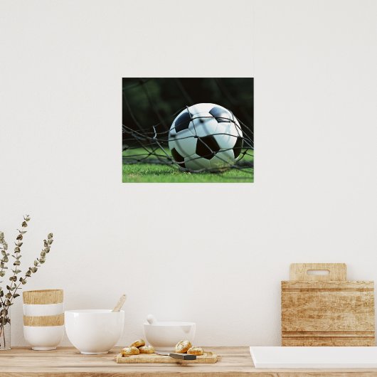 VOETBAL 3 POSTER (Keuken)