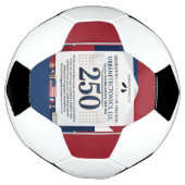 Voetbal 4 juli 250ste Rood Wit Blauw (Gedraaid)