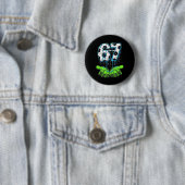 Voetbal 67 Zes Zeven Grappig Gen Alpha Meme Drip Ronde Button 5,7 Cm (In situ)