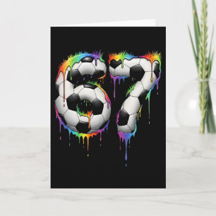 Voetbal 67 Zes Zeven Grappig Gen Alpha Meme Regenb Kaart