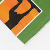 Voetbal 7 Foto Collage Persoonlijk Fleece Deken (Hoek)