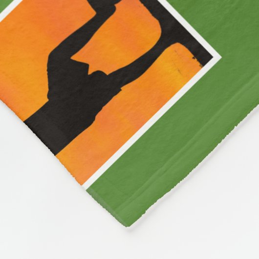 Voetbal 7 Foto Collage Persoonlijk Fleece Deken (Hoek)